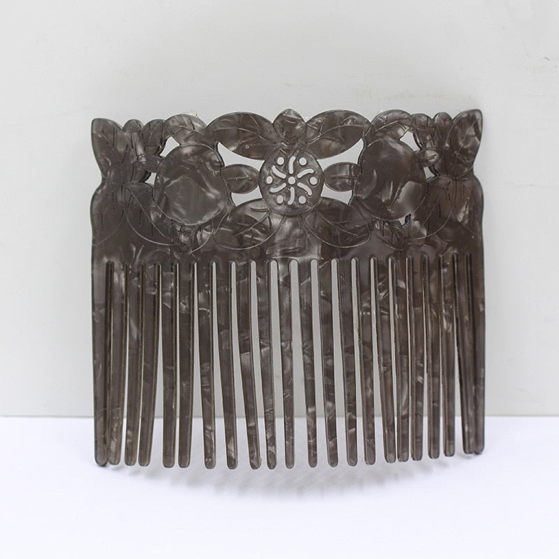 Brincos Flamencos Acetic Acid Plate Hair Combs