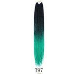 Mermaid Hair Extensions Twist Crochet Braided Hair 30 Strands