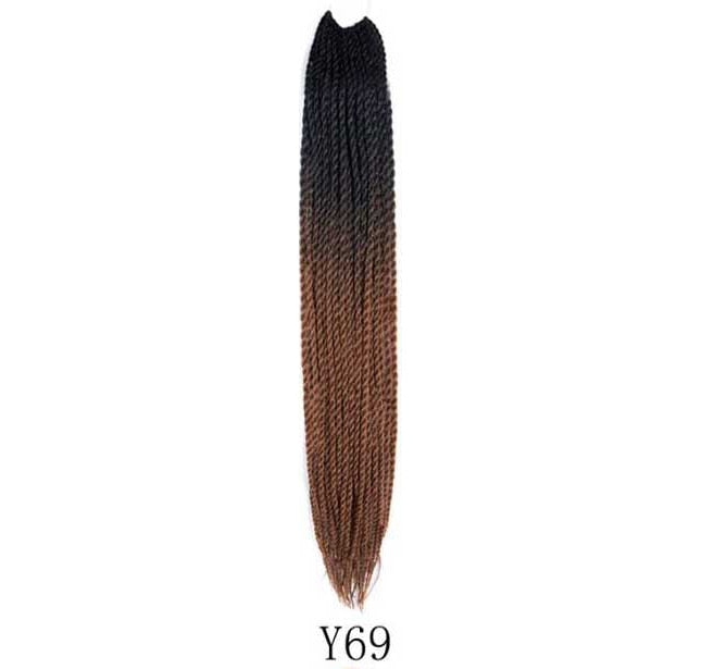 Mermaid Hair Extensions Twist Crochet Braided Hair 30 Strands