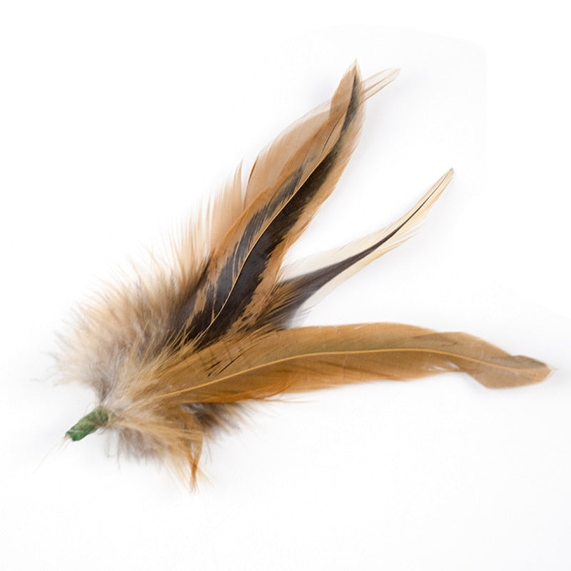 Natural Feathers Hat Decoration
