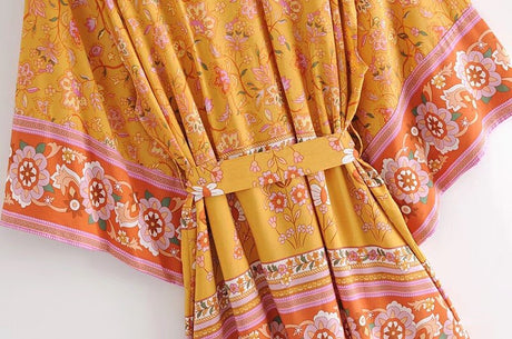 Marigold's Short Kimono