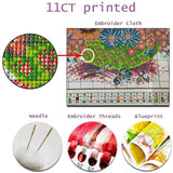 Black Cockatoo DIY Cross Stitch Embroidery Kits