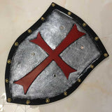 Red Crusader Knight Shield PU Armour Kids Cosplay Prop