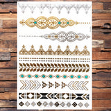 Gold Temporary Tattoos