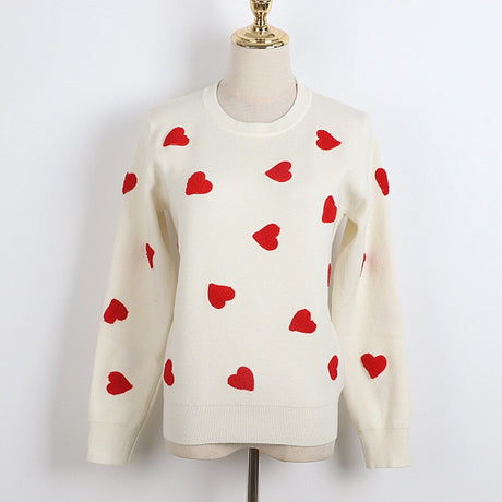 Love Confetti Heart Sweater