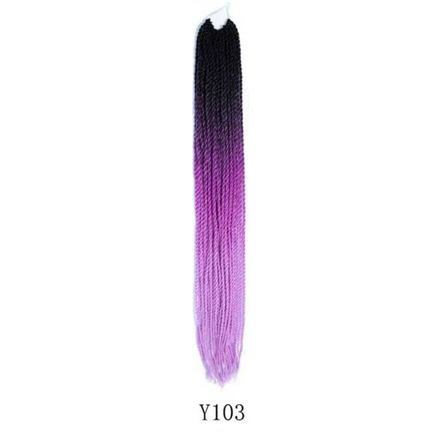 Mermaid Hair Extensions Twist Crochet Braided Hair 30 Strands
