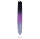 Mermaid Hair Extensions Twist Crochet Braided Hair 30 Strands