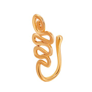 Nose Cuff 1PCS Stainless Steel Non Piercing Nose Ring