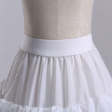 5-layer Lolita Petticoat Skirt Drawstring Adjustable Height and Waist