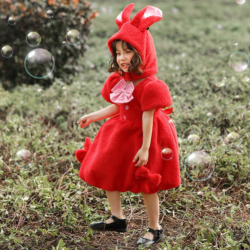 Cuddly Bunny Costume Easter Party Dress