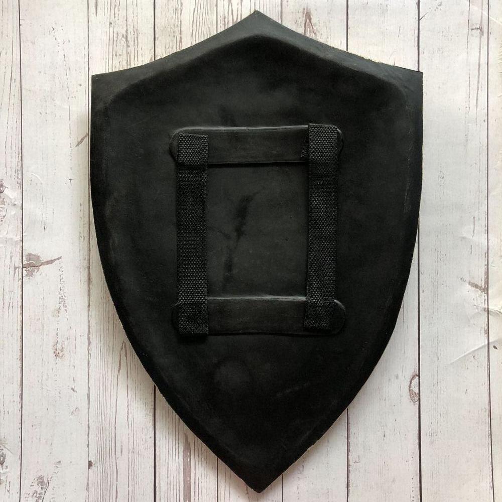 Royal Double Eagle Crown Knight Glory Shield PU Cosplay Prop