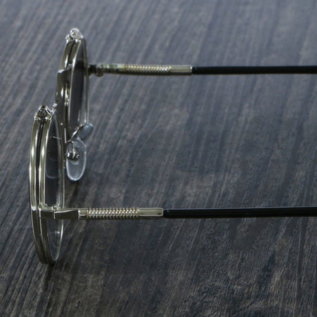 Retro Flip Up Round Sunglasses