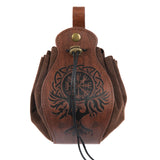 Medieval Money Pouch Bags LARP Costume Accessory Drawstring Bag Coin Purses