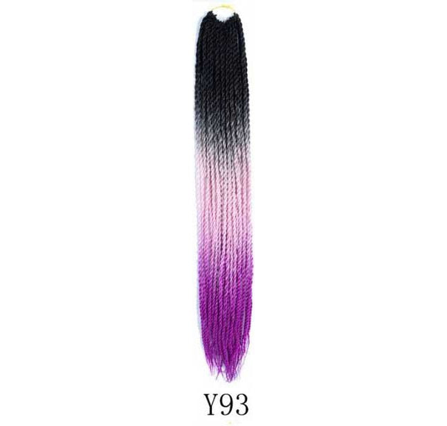 Mermaid Hair Extensions Twist Crochet Braided Hair 30 Strands
