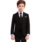 Boys James Bond 007 Suit Kids Black Formal Suit