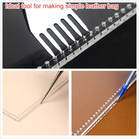 DIY Leather Coin Purse Stencil Template Tool DIY Set