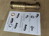 Leonardo da Vinci Code Bronze Metal Cryptex Locks Letter Password Chamber