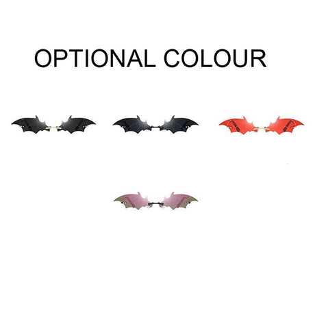 Rimless Batwing Sunglasses