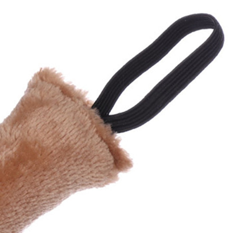 Lion Plush Ears Headband Tail and Paws Set Halloween Costume for Adults and Kids