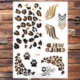 Gold Temporary Tattoos