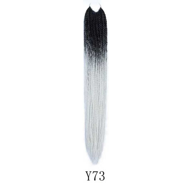 Mermaid Hair Extensions Twist Crochet Braided Hair 30 Strands