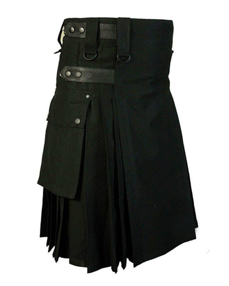 Plain Scottish Kilt Medieval Punk