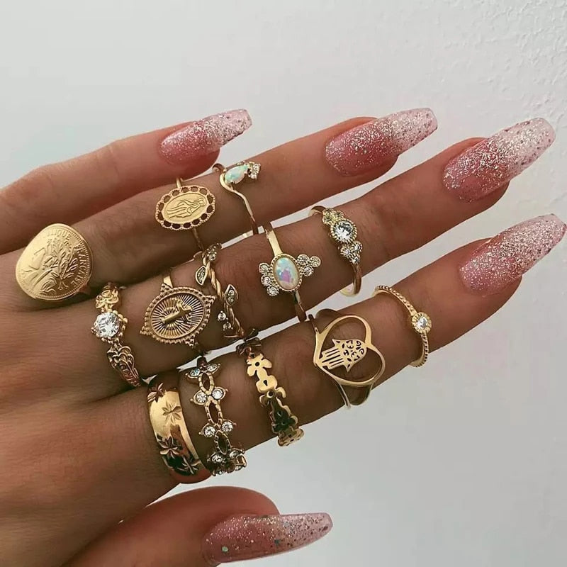 Boho Ring Sets