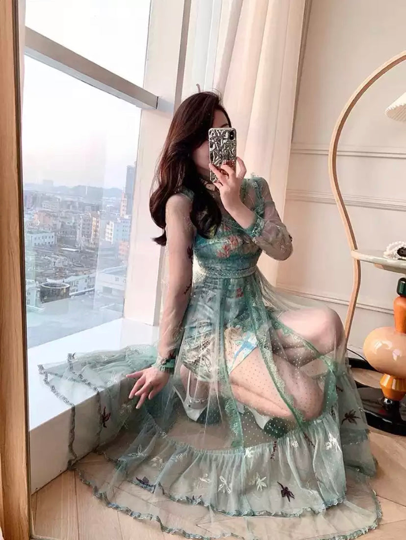 Garden Party Layered Dress