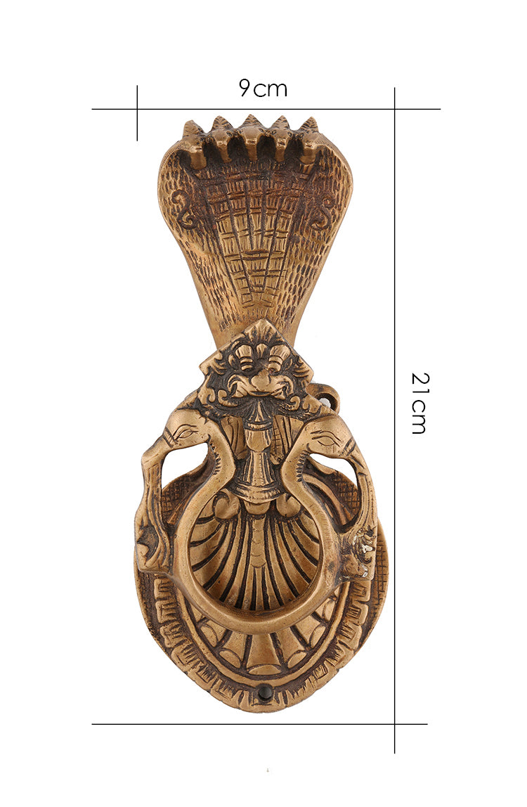 Victorian Brass Owl Door Knocker