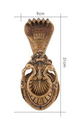 Victorian Brass Owl Door Knocker