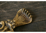 Victorian Brass Owl Door Knocker
