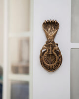 Victorian Brass Owl Door Knocker
