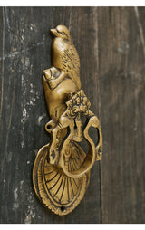 Victorian Brass Owl Door Knocker