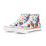 Love Birds High Top Canvas Shoes