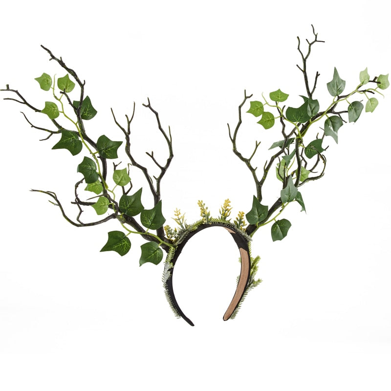 Dryad Headpiece Costumes Headband Tree Branches Faecore Accessories