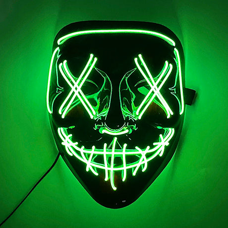 Glowing Cosplay LED Joker Masks