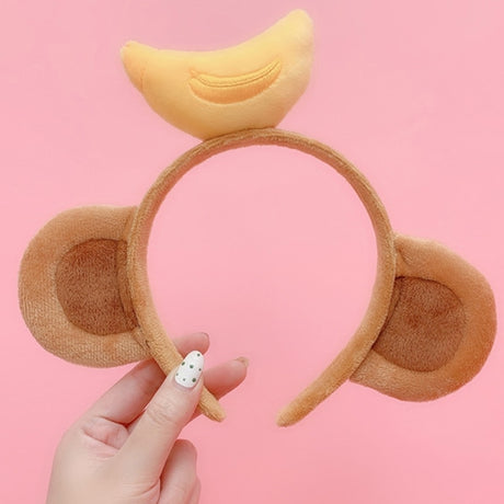 Plush Animal Ears Headband Costume Prop