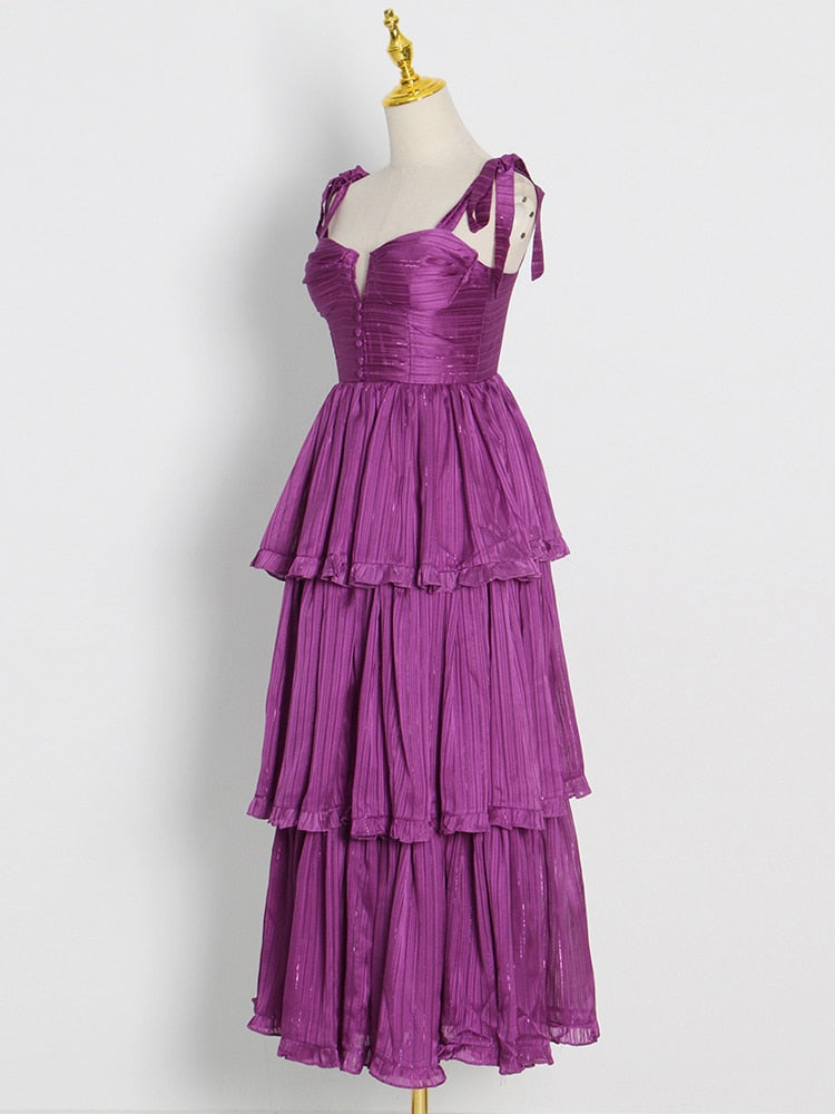 Lelia Tiered Maxi Dresses