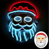 Glowing Cosplay LED Joker Masks