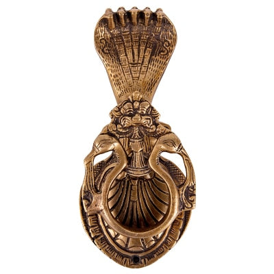 Victorian Brass Owl Door Knocker