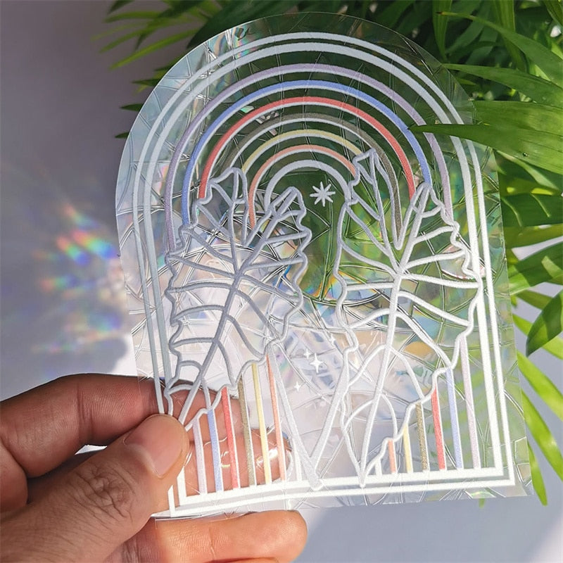 Rainbow Maker Window Stickers DIY Glass Decals Rainbow Prisms Maker