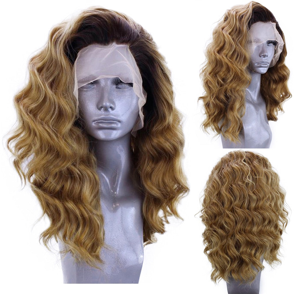 Curly’s Lace Front Short Bob Wigs