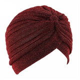 Glittery Turbans Knot Twist Head Wraps