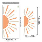 Sunshine Removable Wall Stickers Peel and Stick Vinyl Decals