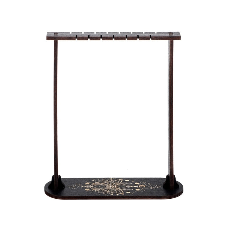 Wooden Crystal Pendulum Display Frame