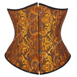 Gold, Oranges, Chocolate Underbust Corsets - 28 to Collect!