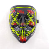 Glowing Cosplay LED Joker Masks