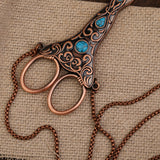 The Royal Tailor's Needlework Scissors Kit With Necklace Holder