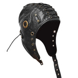 Punk Trapper Hat With Goggles Steampunk Earflap Bomber Hat