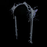 Mermaid Headdress Water Effect Transparent Crystal Headwear